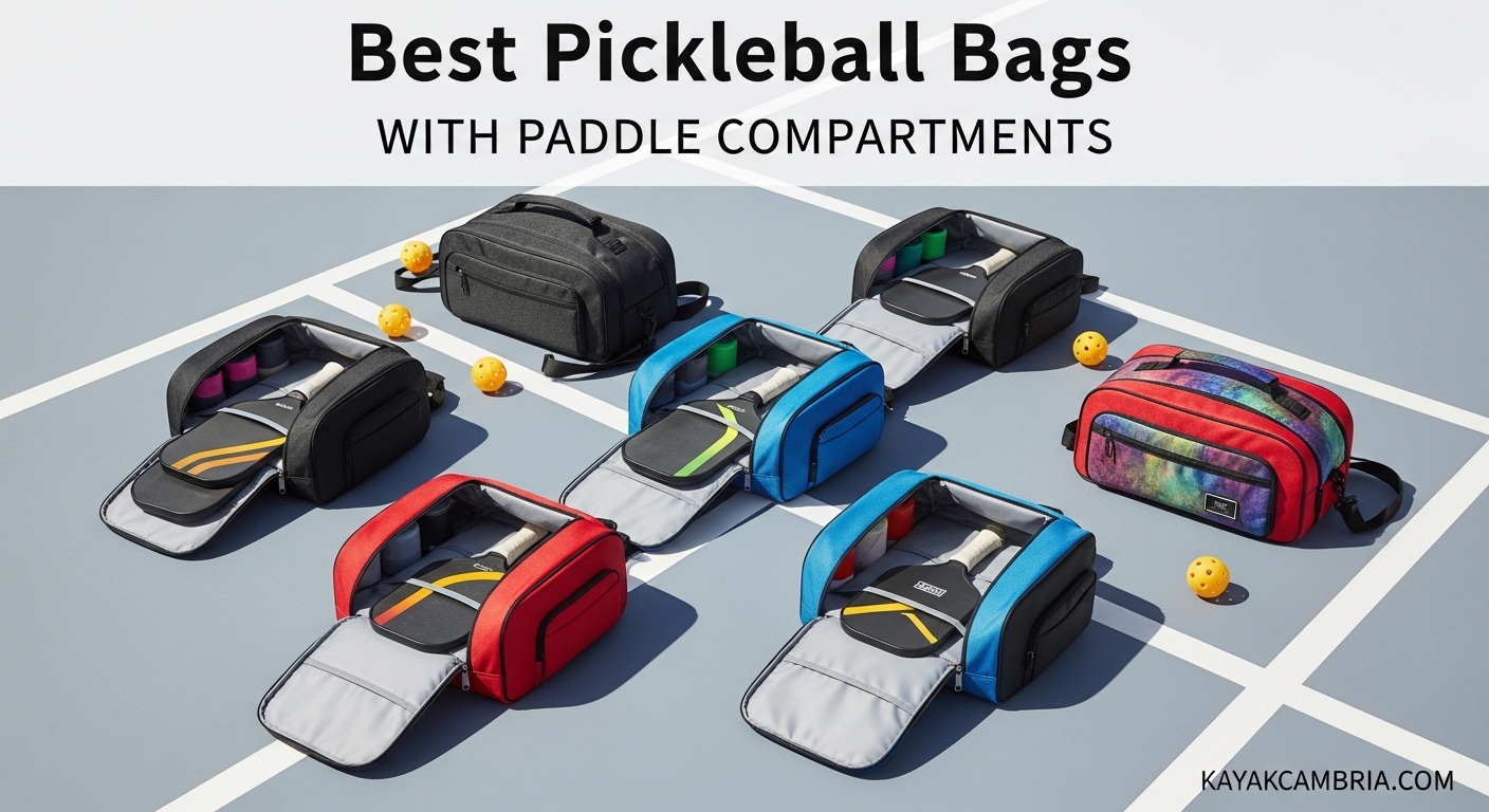 Best Pickleball Bags With Paddle Compartments