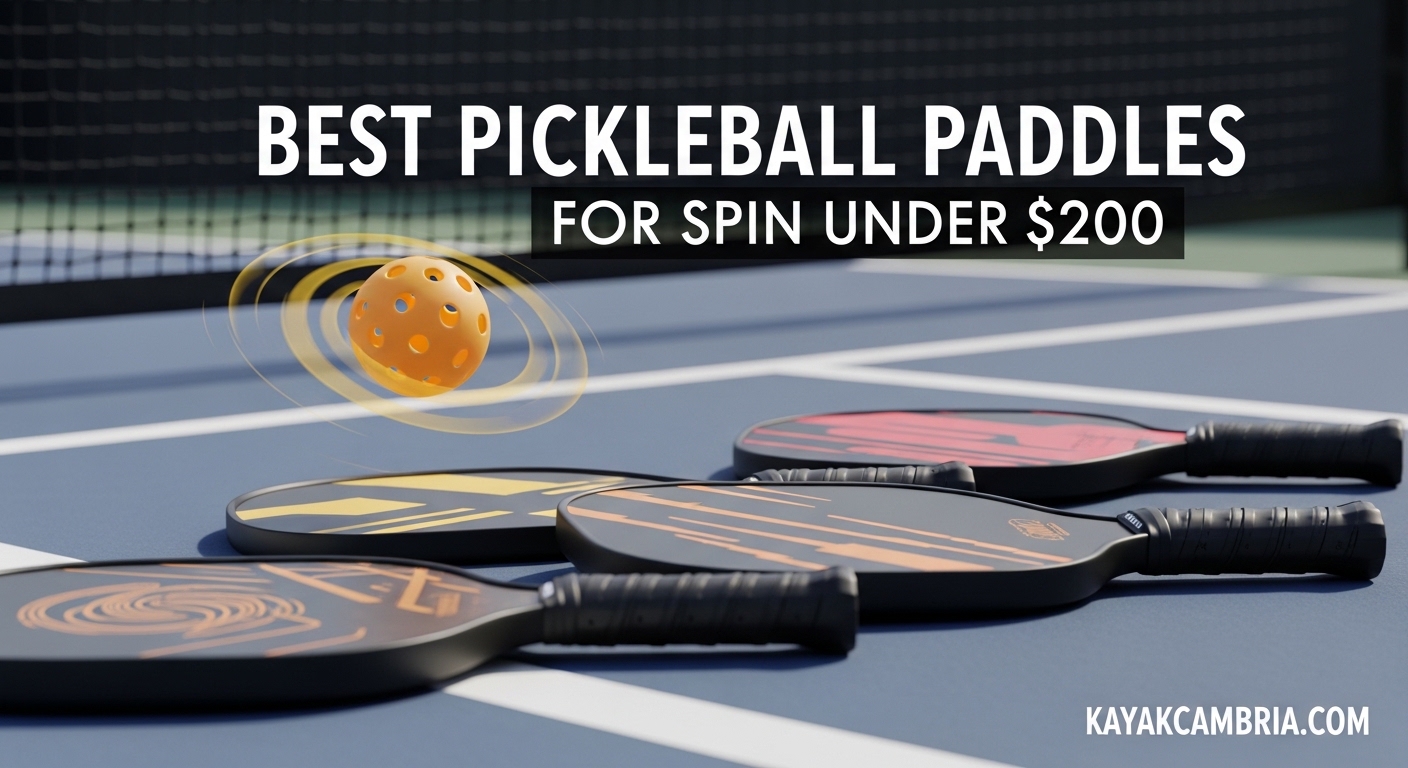 Best Pickleball Paddles for Spin Under $200