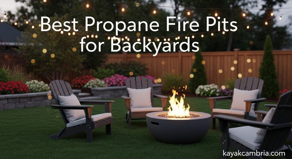 Best Propane Fire Pits for Backyards
