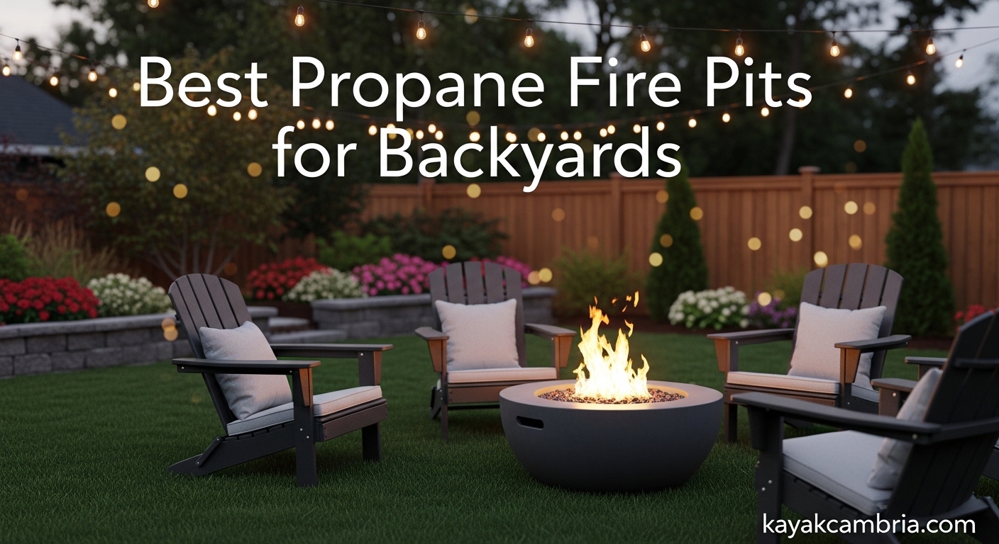 Best Propane Fire Pits for Backyards