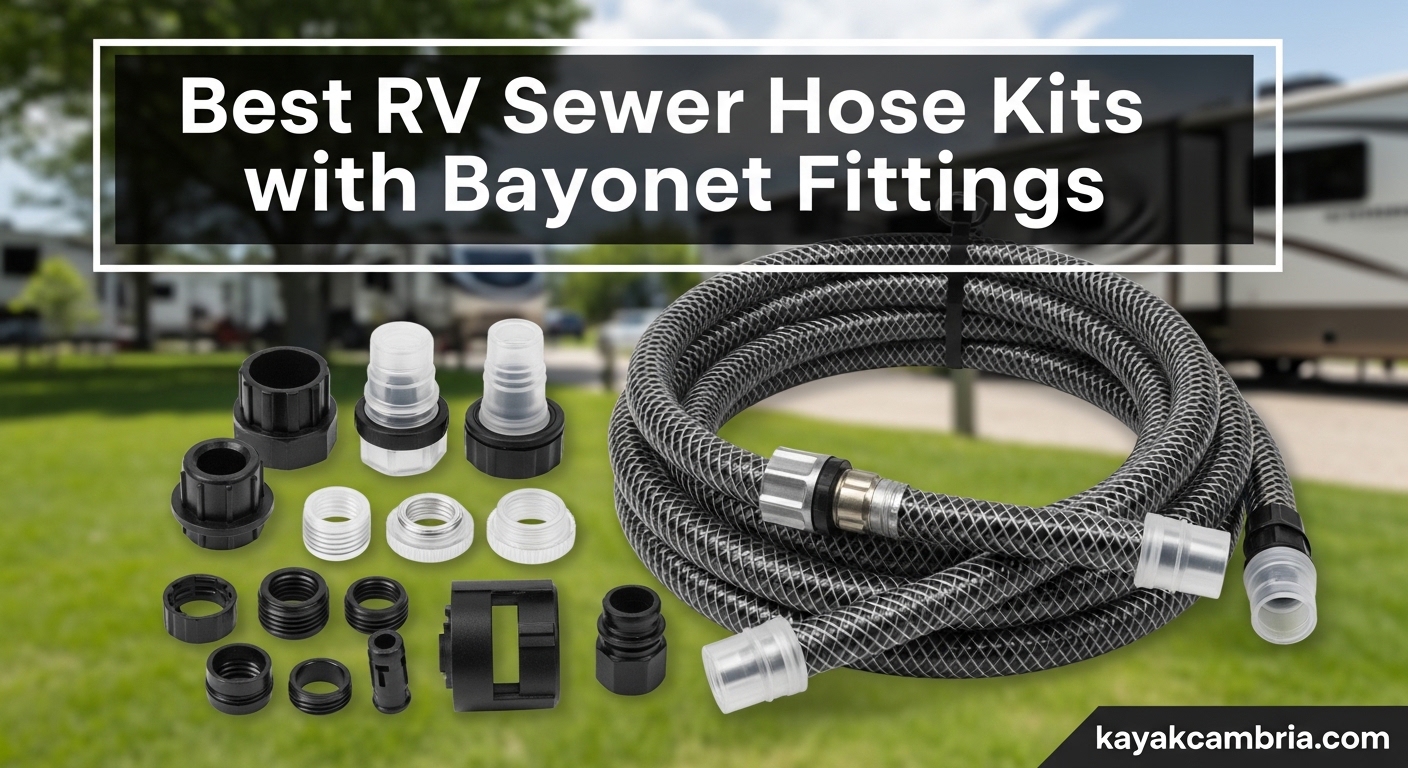 Best RV Sewer Hose Kits with Bayonet Fittings