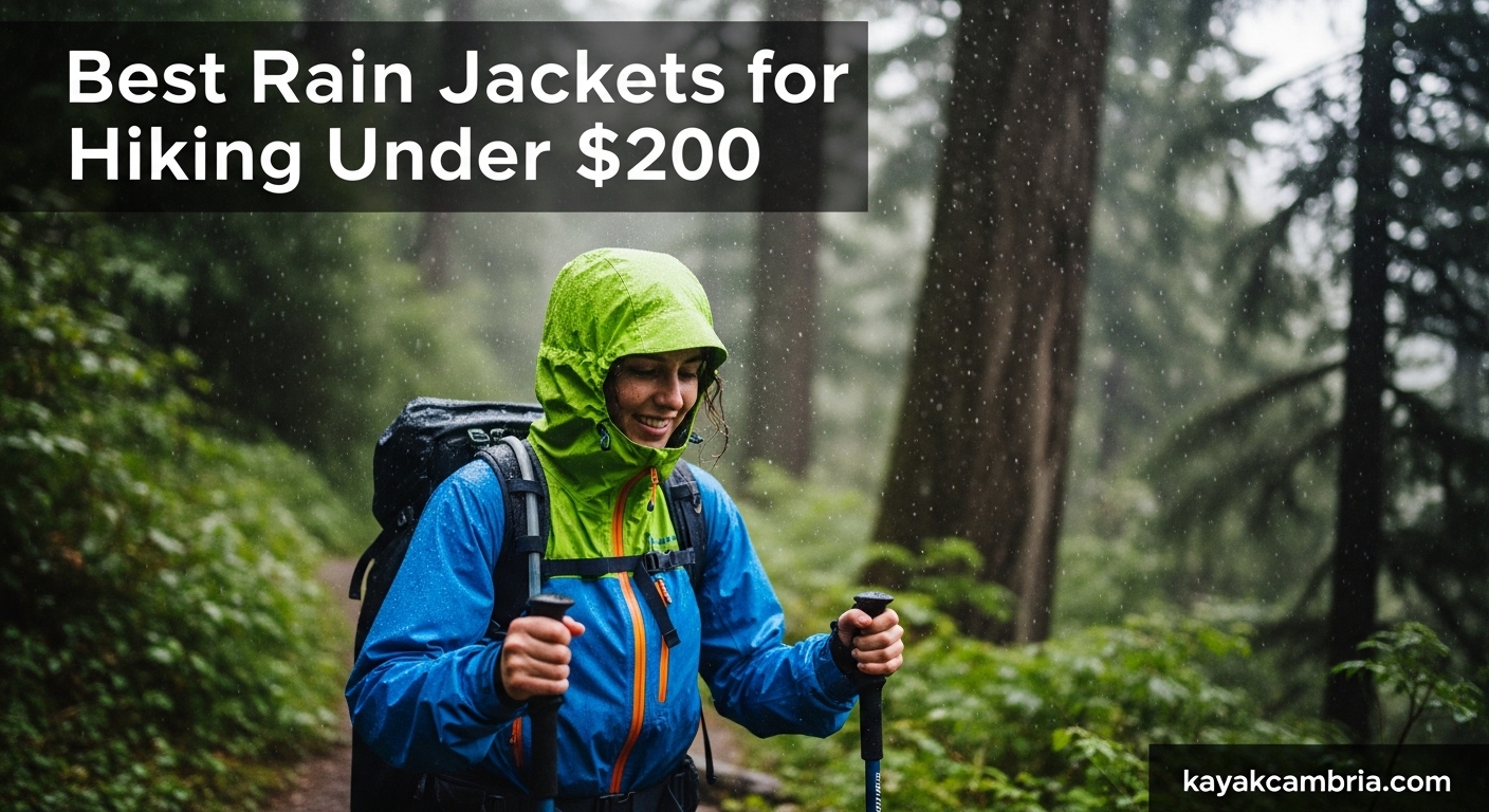 Best Rain Jackets for Hiking Under $200