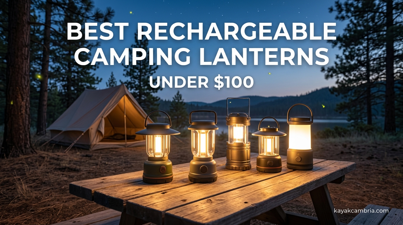 Best Rechargeable Camping Lanterns Under $100