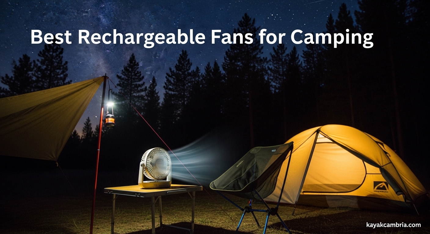 Best Rechargeable Fans for Camping