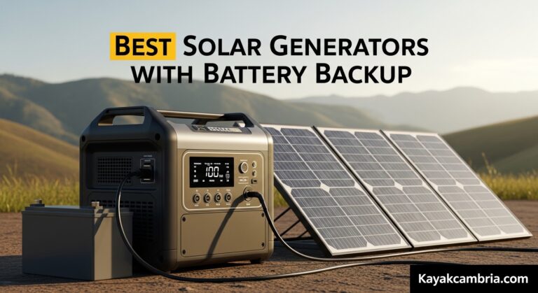 Best Solar Generators with Battery Backup