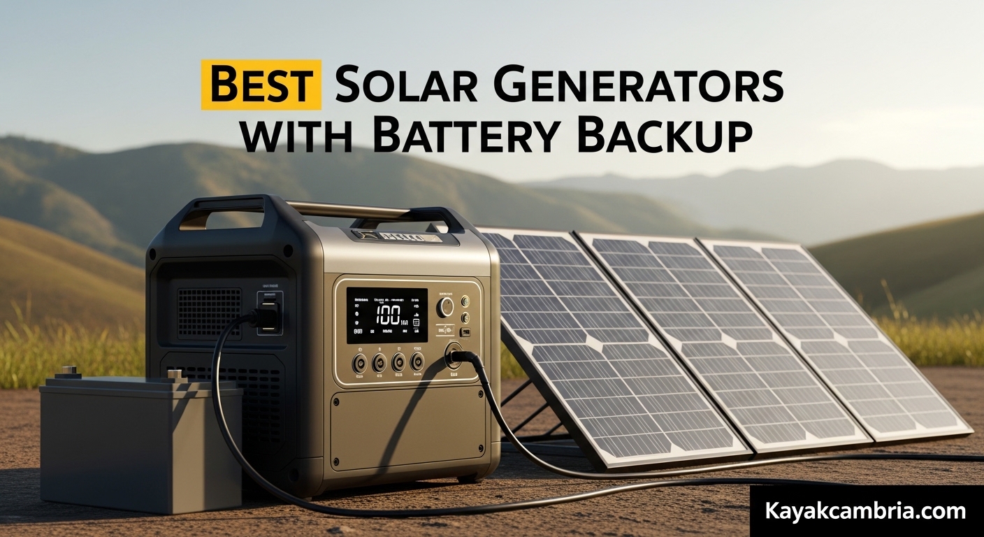 Best Solar Generators with Battery Backup
