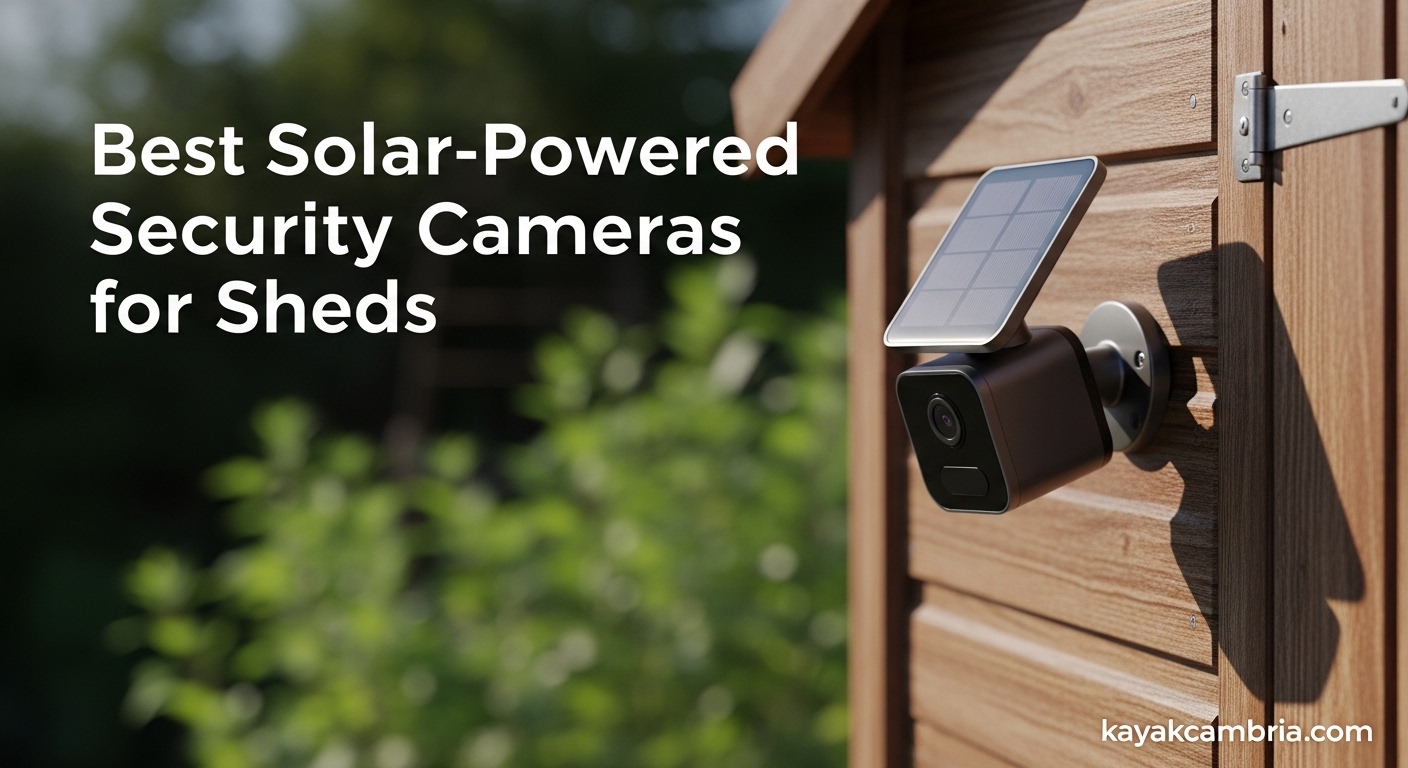 Best Solar-Powered Security Cameras for Sheds