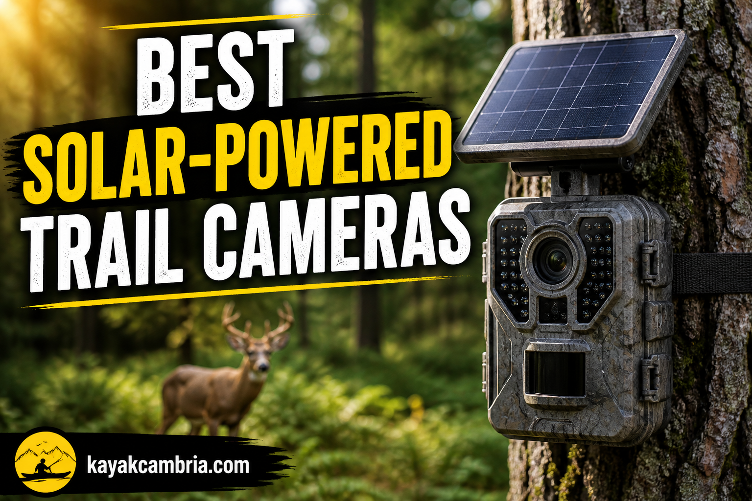 Best Solar-Powered Trail Cameras