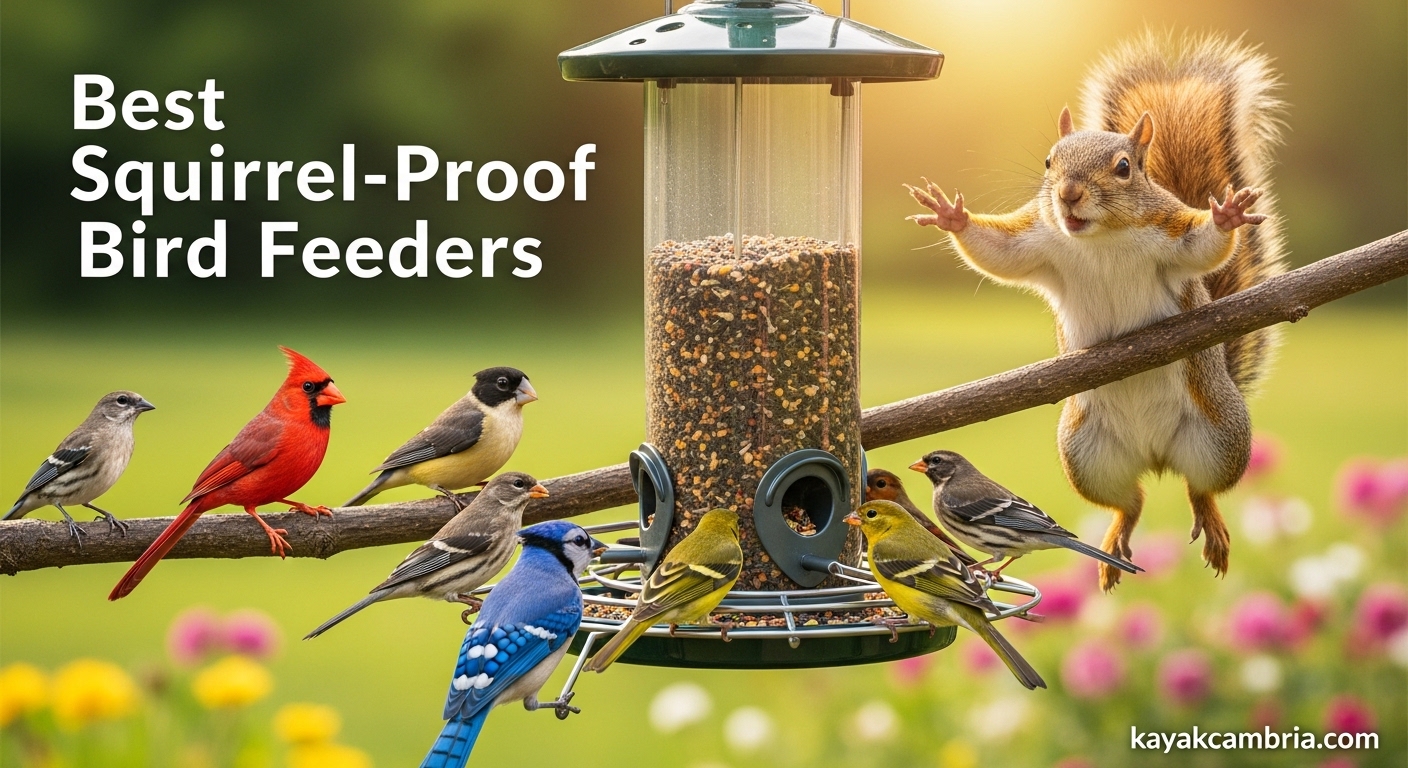 Best Squirrel-Proof Bird Feeders