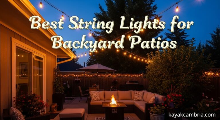 Best String Lights for Backyard Patios
