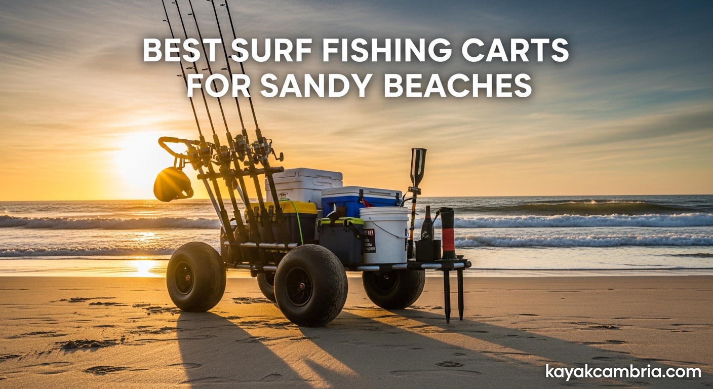 Best Surf Fishing Carts for Sandy Beaches