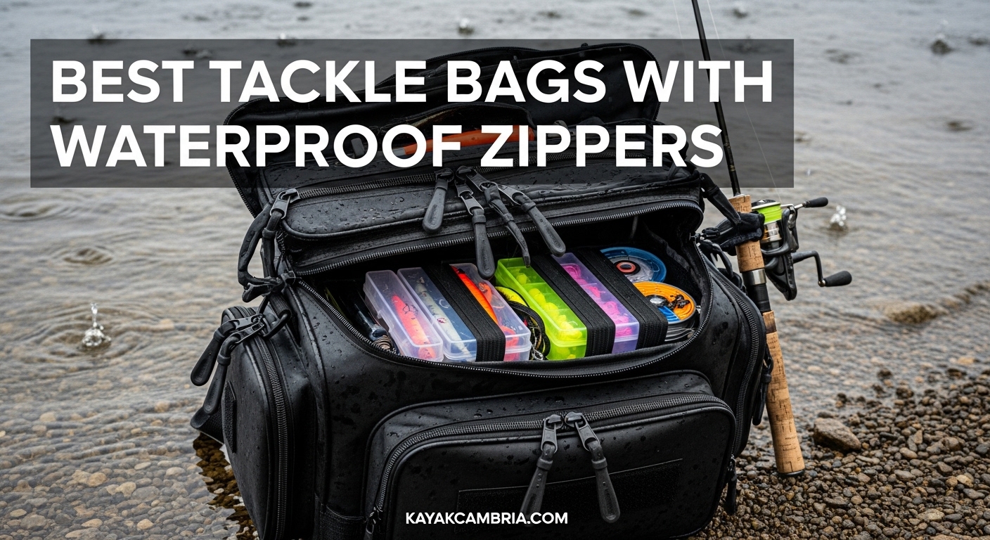 Best Tackle Bags with Waterproof Zippers