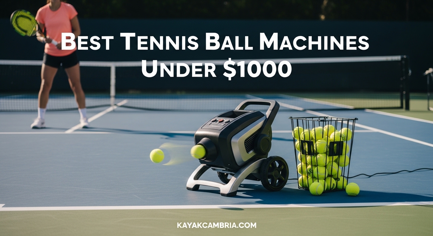 Best Tennis Ball Machines Under $1000