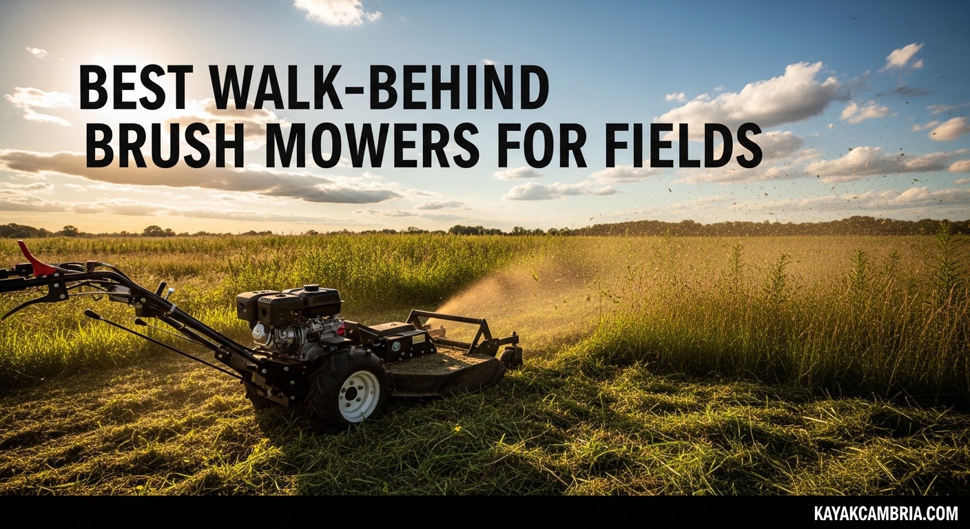 Best Walk-Behind Brush Mowers for Fields
