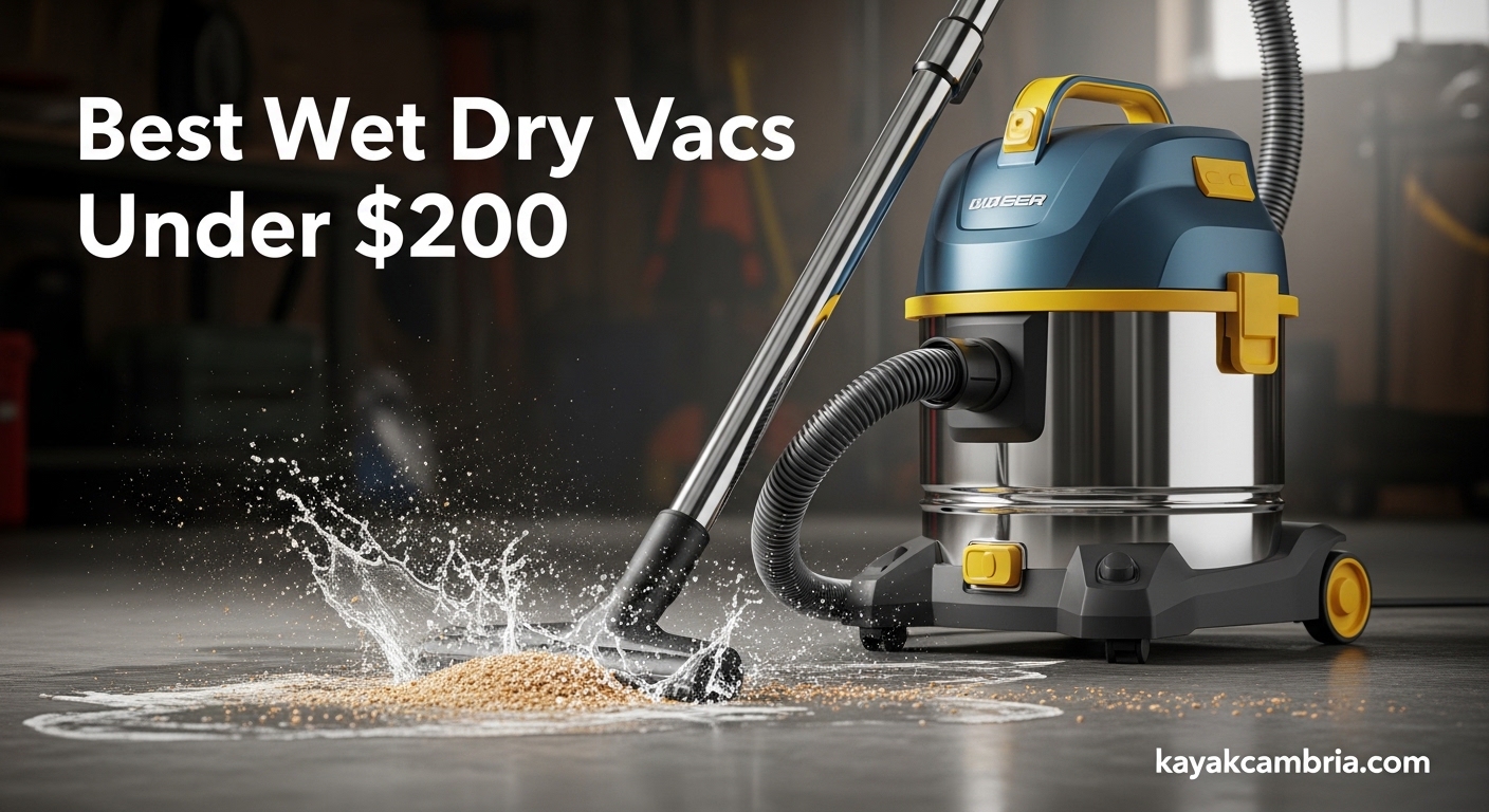 Best Wet Dry Vacs Under $200