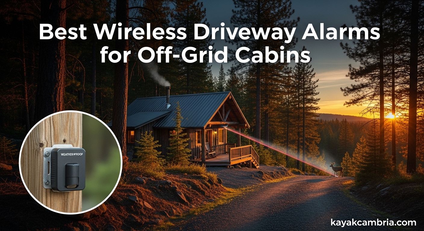 Best Wireless Driveway Alarms for Off-Grid Cabins