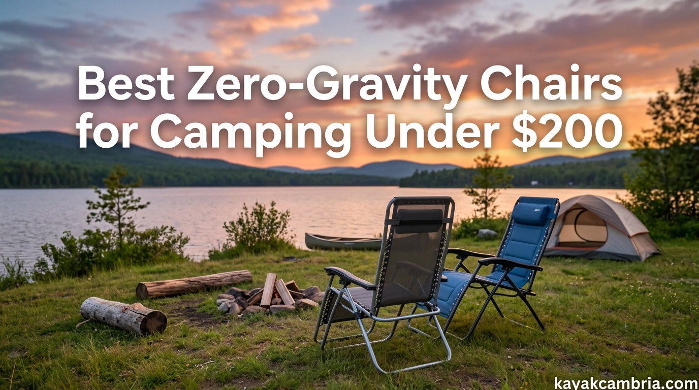 Best Zero-Gravity Chairs for Camping Under $200