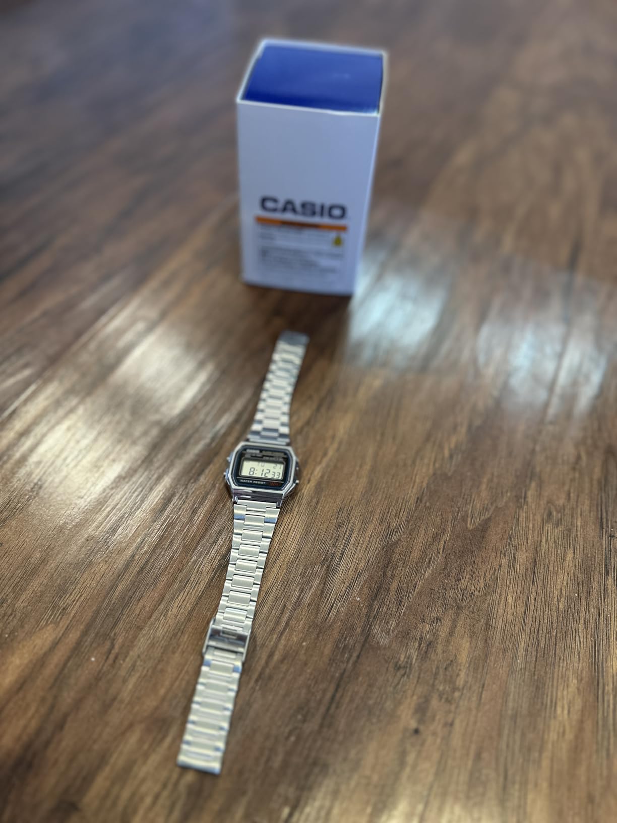 Casio A158WA Series | Unisex Digital Watch | Vintage | WR | 100 SEC Stop Watch | Daily Alarm | Regular Time Keeping: Hour, Minute, Second, PM, Date, Day | Led Light | 7 Yr Battery customer photo 2