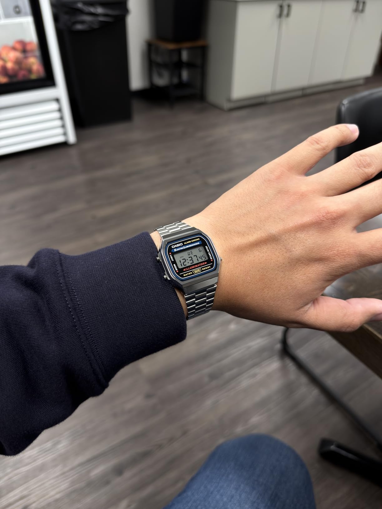 Casio Collection Unisex Adults Watch A168WA | Vintage Digital Watch customer photo 1