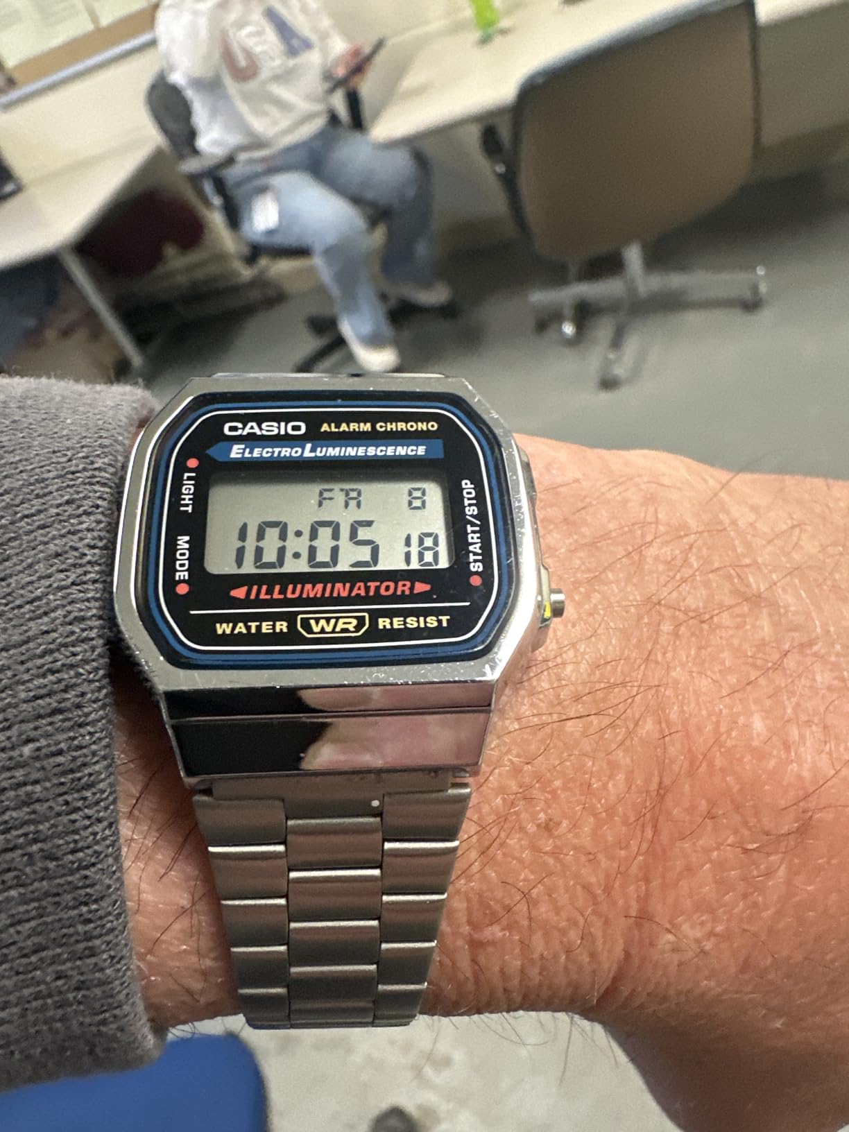 Casio Collection Unisex Adults Watch A168WA | Vintage Digital Watch customer photo 2