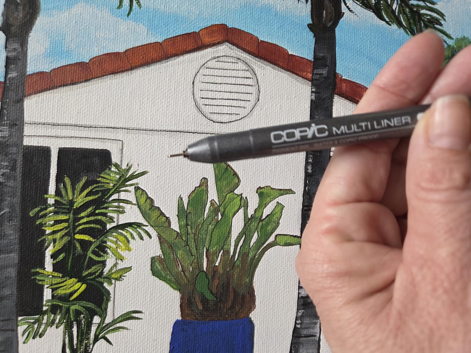 Copic Markers 9-Piece Multiliner Inking Pen Set B-2, Black (MLB2) customer photo 2