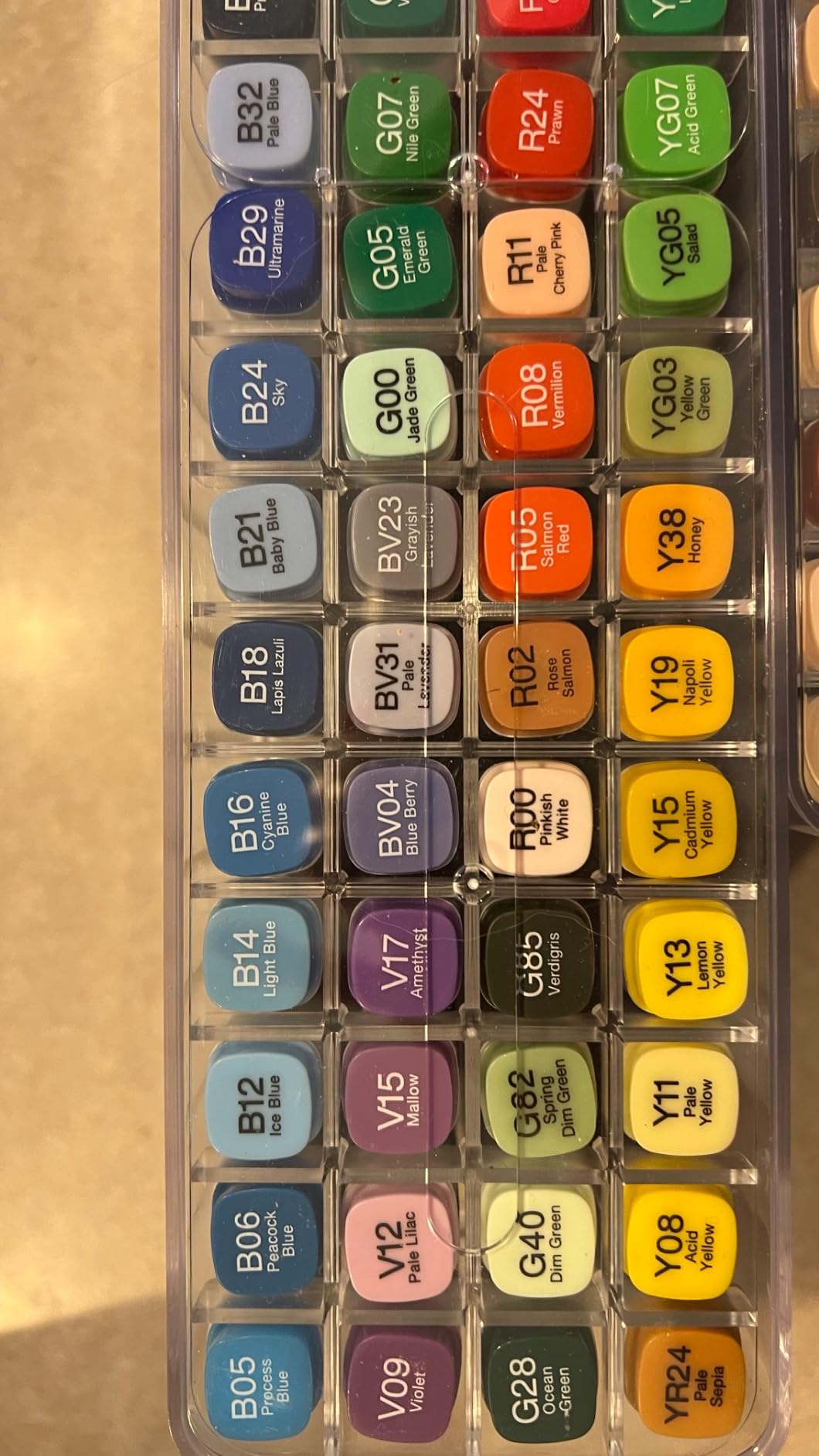 Copic Classic Marker Set, 72-Colors, Set B customer photo 2
