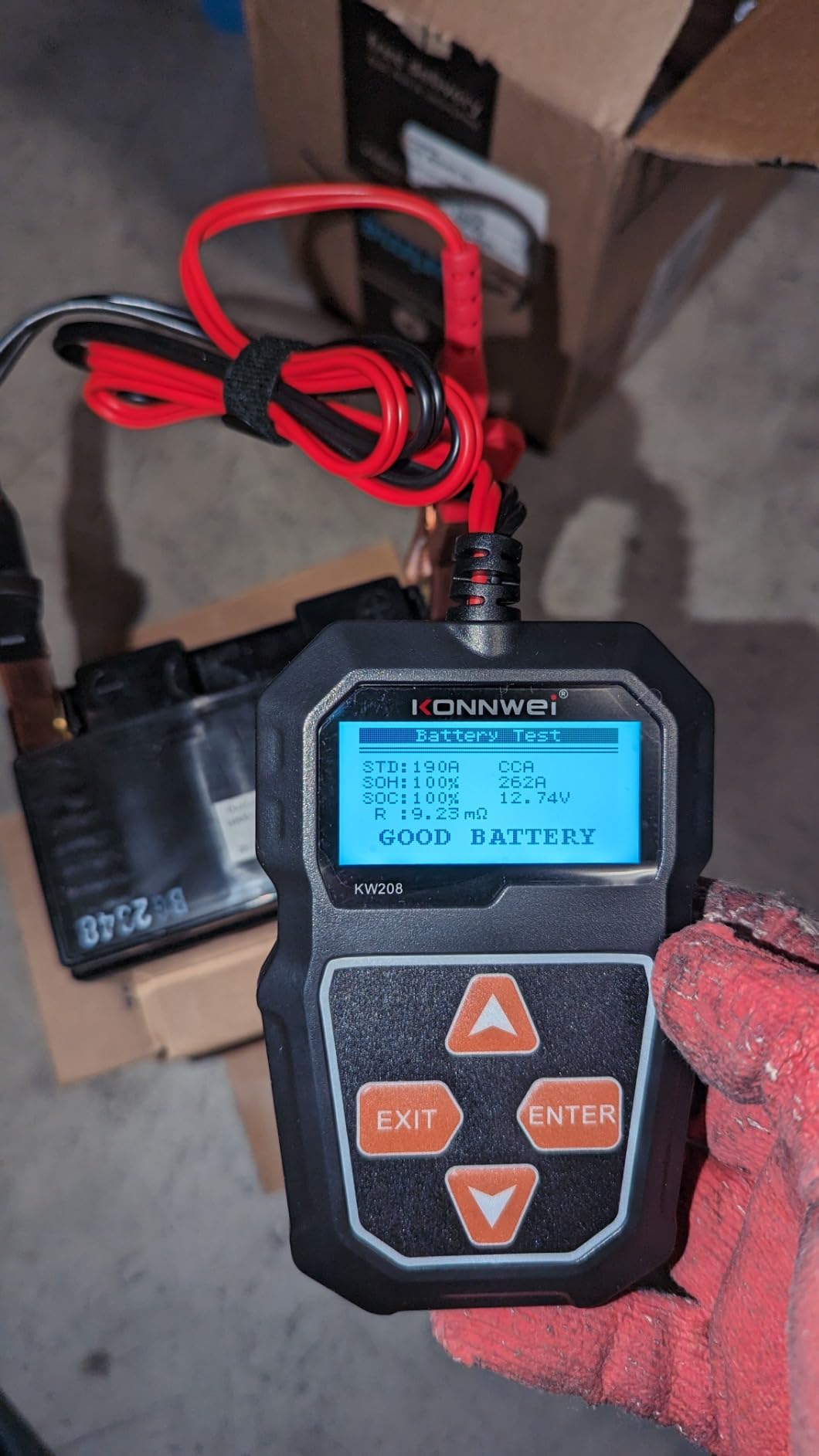 Yuasa YUAM7210A YTZ10S Factory Activated YTZ High Performance AGM Battery customer photo 1