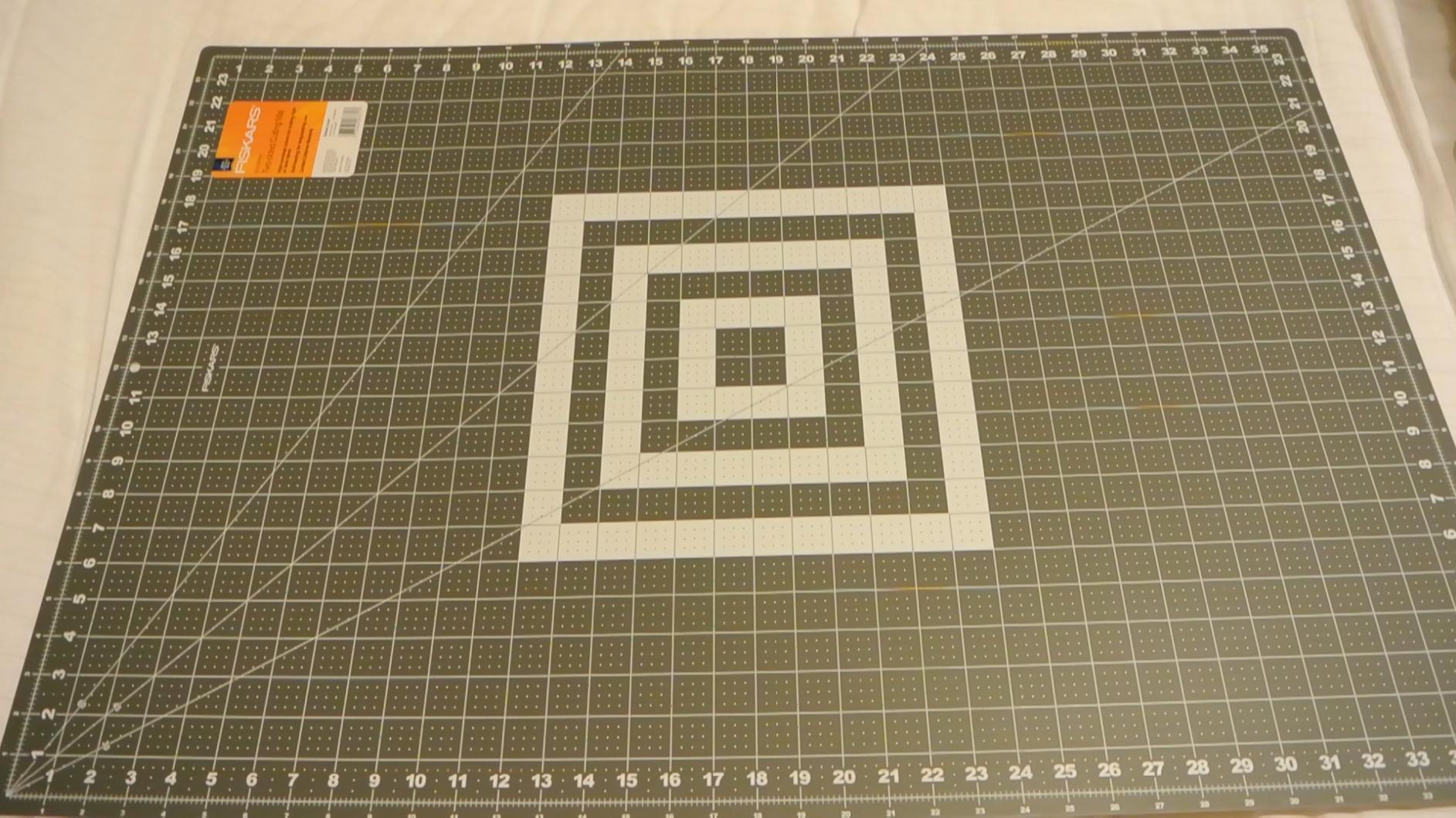 Fiskars Self Healing Cutting Mat for Quilting, Arts and Crafts, 24