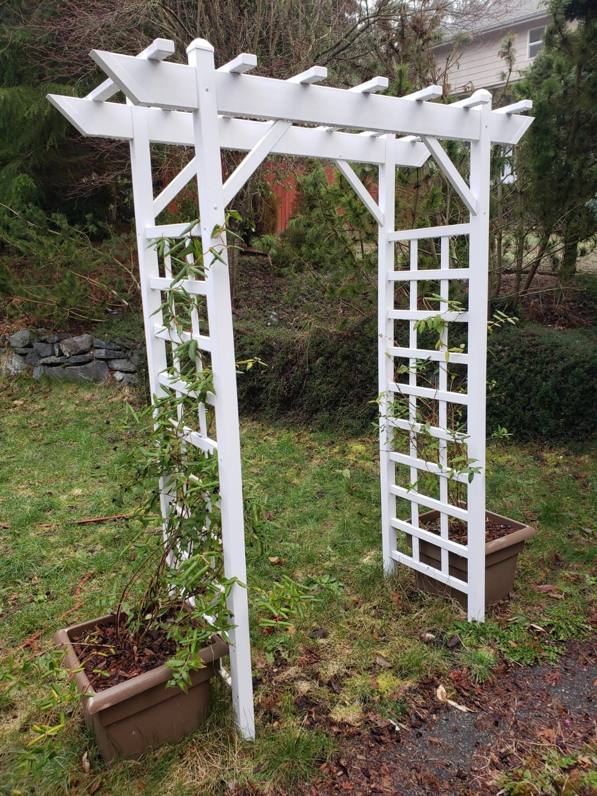 Dura-Trel Providence Vinyl Arbor, 64