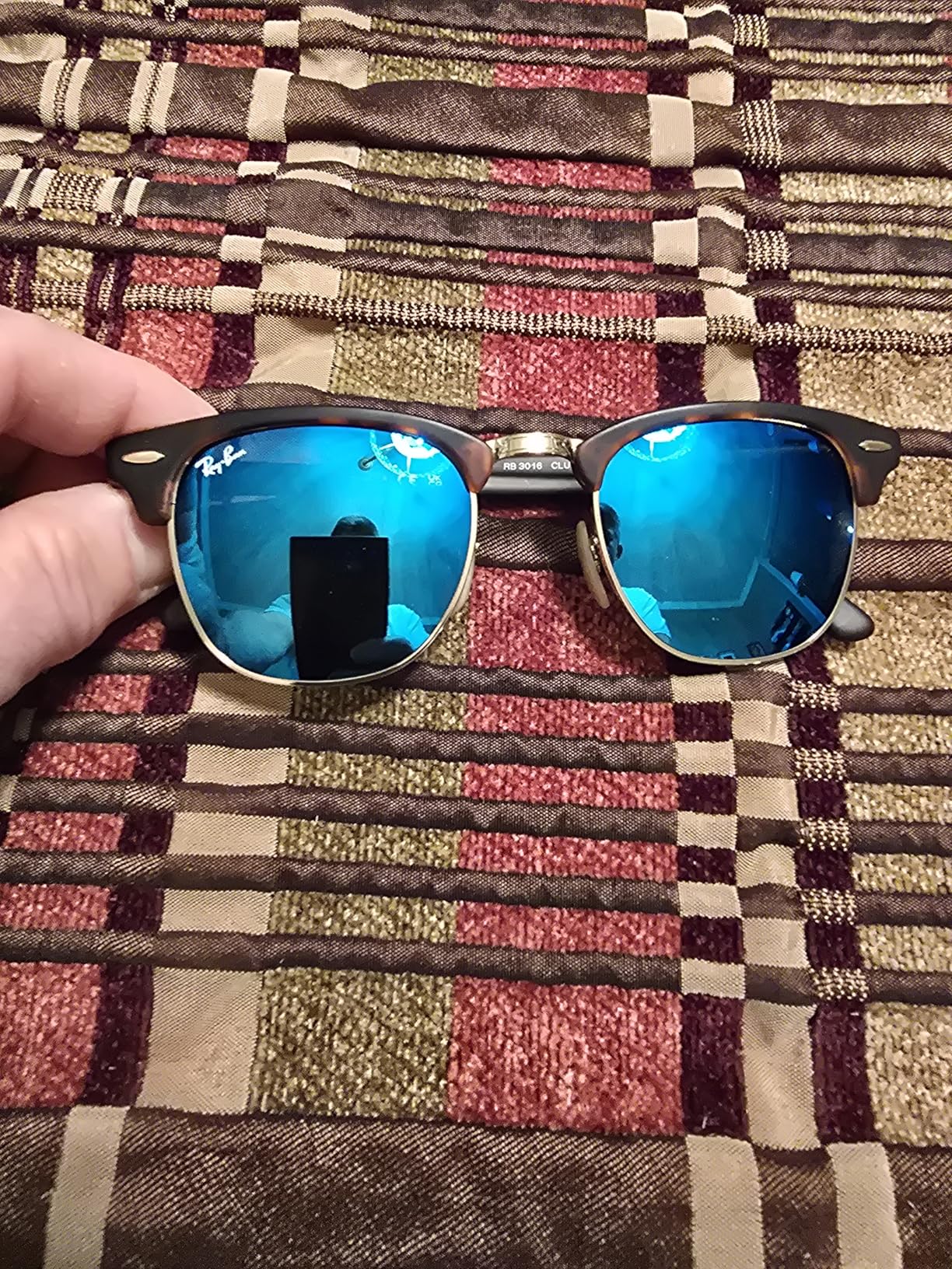 Ray-Ban RB3016 Clubmaster Classic Square Sunglasses for Men for Women customer photo 2