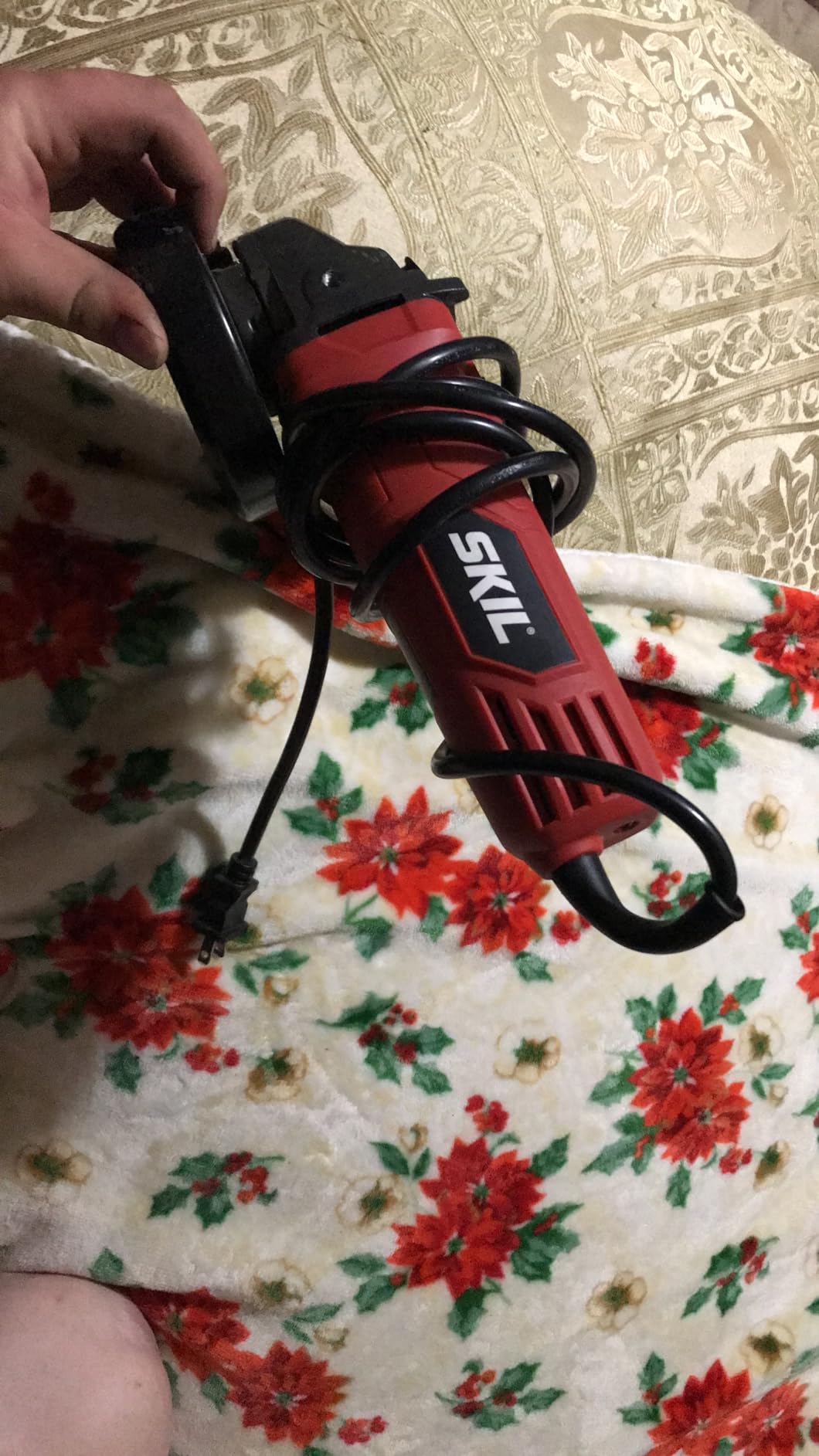 SKIL 6 Amp 4-1/2-Inch Corded Angle Grinder - 9295-01 customer photo 1