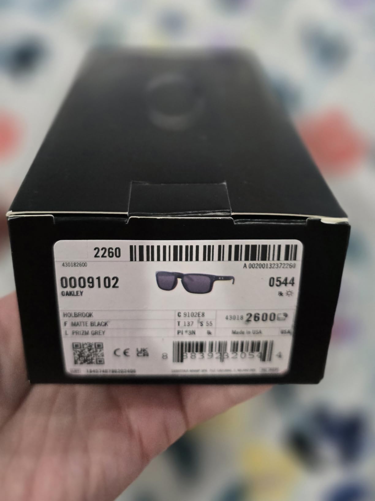 Oakley Men's OO9102 Holbrook Square Sunglasses customer photo 1