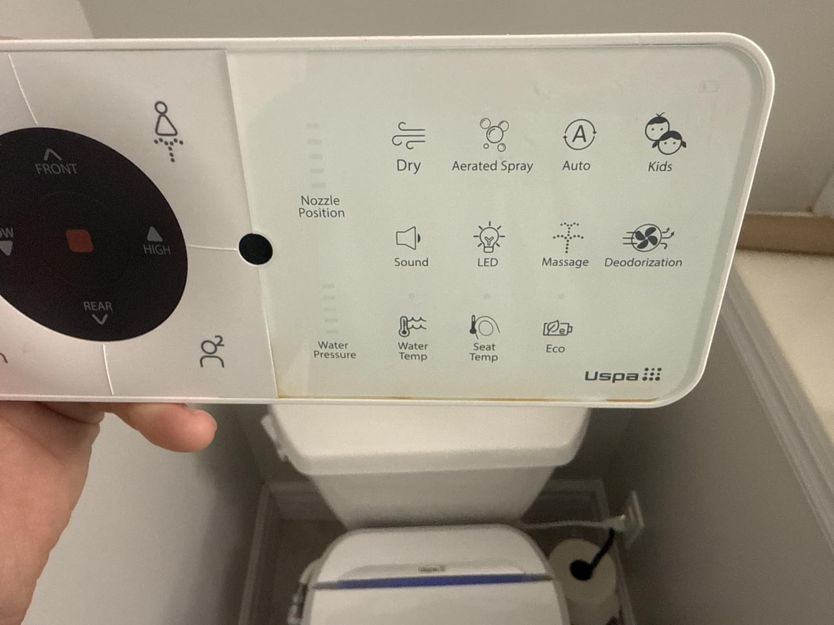Bio Bidet Bliss BB1000 Electric Bidet Toilet Seat, Warm Water with Air Dryer, Heated Seat with Slow Close Lid, Remote Control, Elongated White customer photo 1