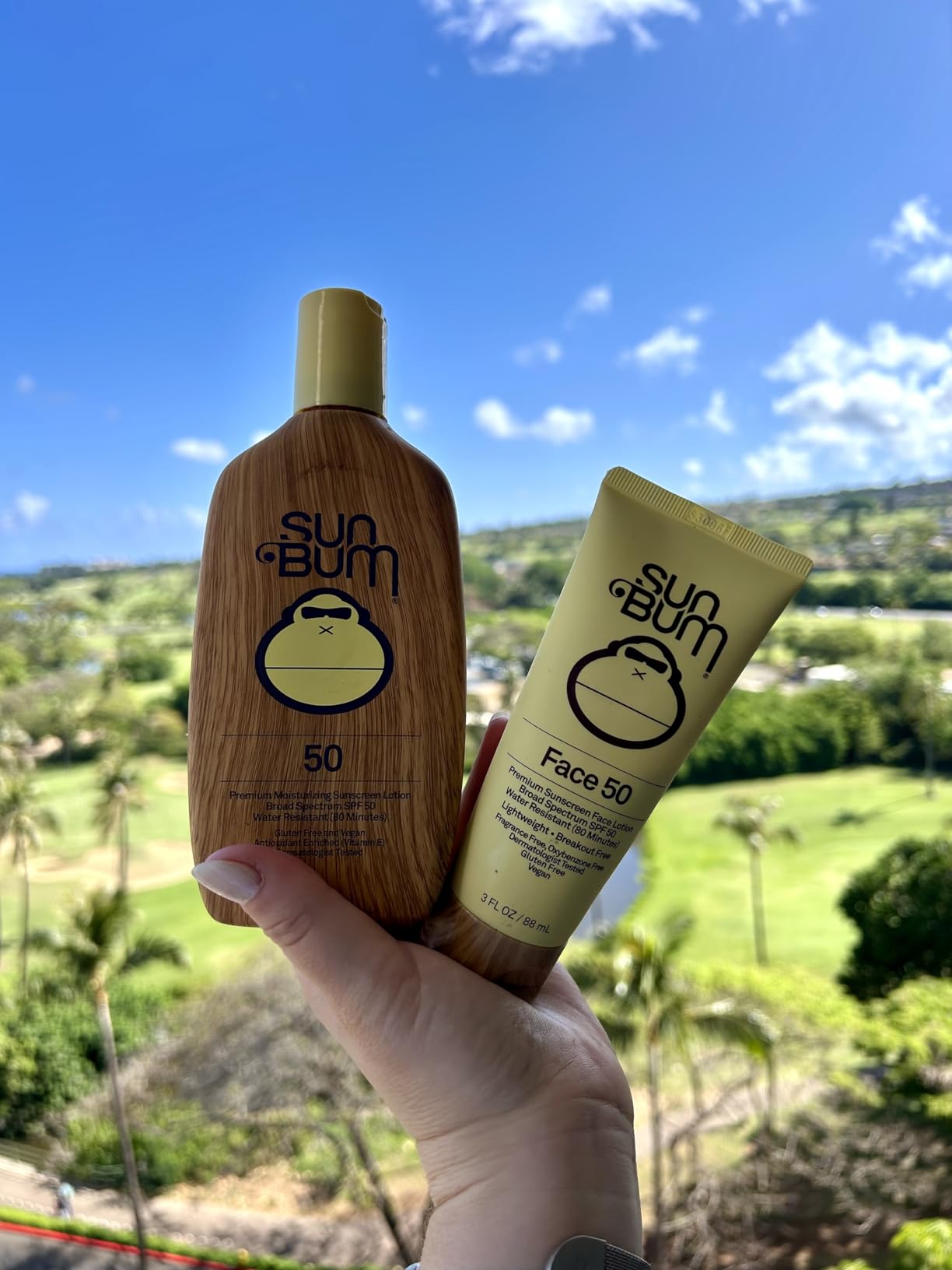 Sun Bum Original SPF 50 Sunscreen Body Lotion - Broad Spectrum Moisturizing Sunscreen with Vitamin E - Hawaii 104 Act Compliant - 8 oz customer photo 1