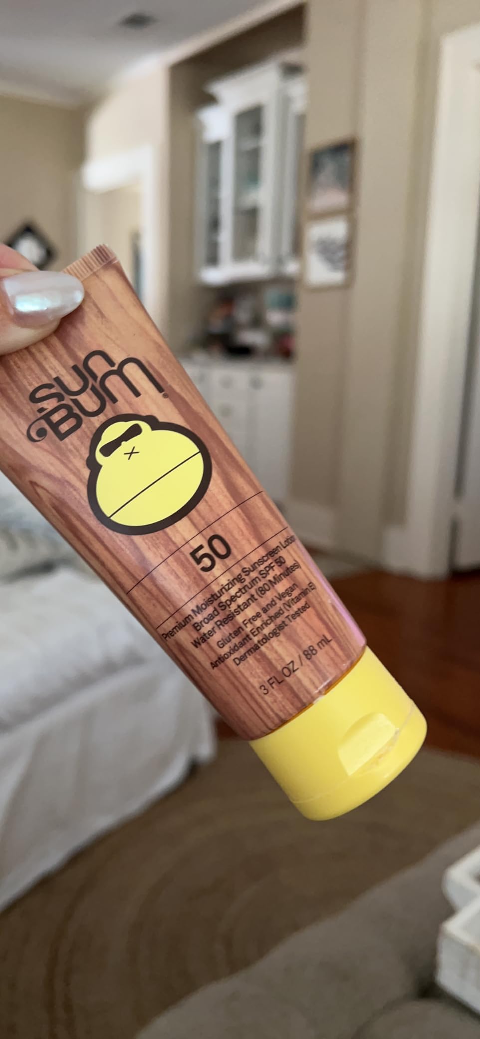 Sun Bum Original SPF 50 Sunscreen Body Lotion - Broad Spectrum Moisturizing Sunscreen with Vitamin E - Hawaii 104 Act Compliant - 8 oz customer photo 2