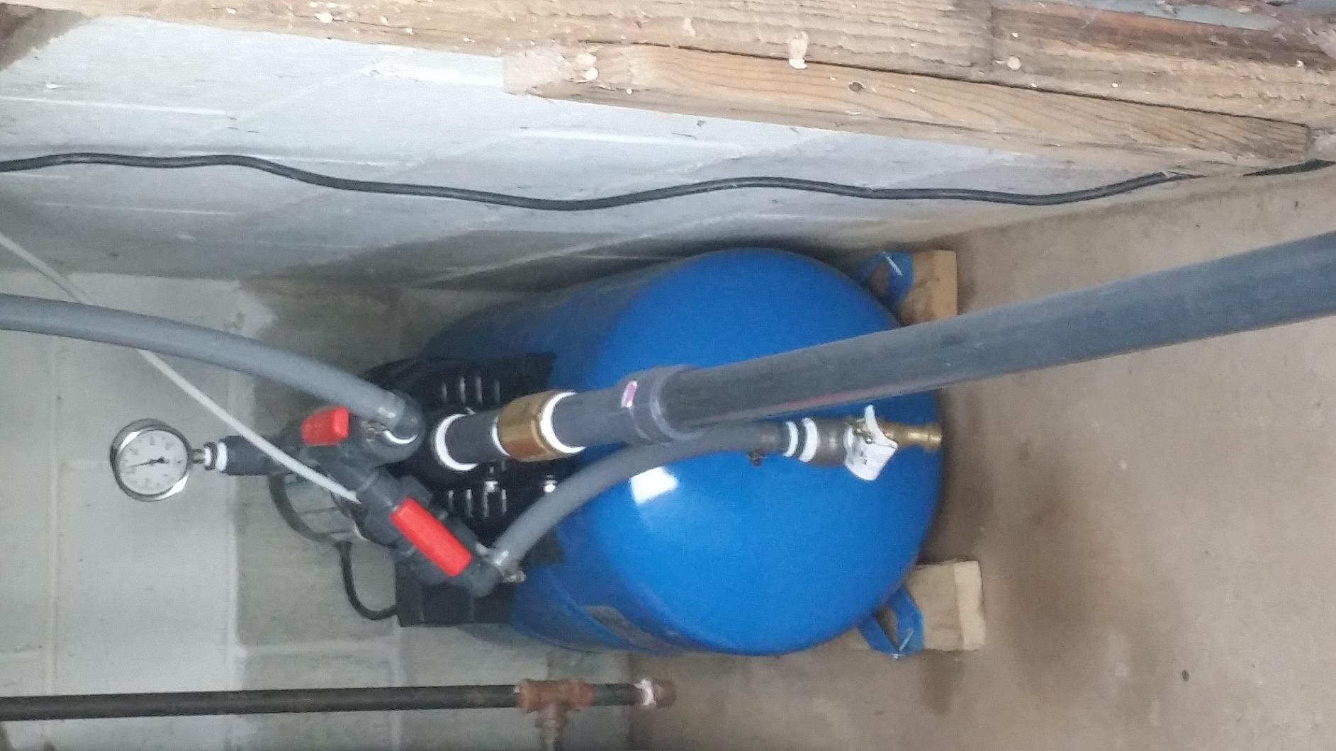 WaterWorker HT20HB Water Worker Ht-20Hb Horizontal Pre-Charged Well Tank, 20 Gal, 1 in Mnpt, 100 Psi, Steel, 20 Gallon customer photo 1