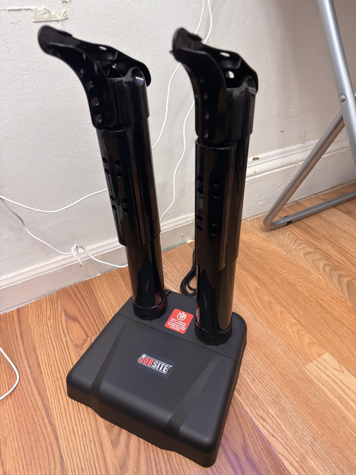 Boot Dryer - Silent Warmer & Deodorizer For Work Boots, Gloves & Shoes - Fanless, 36W customer photo 1