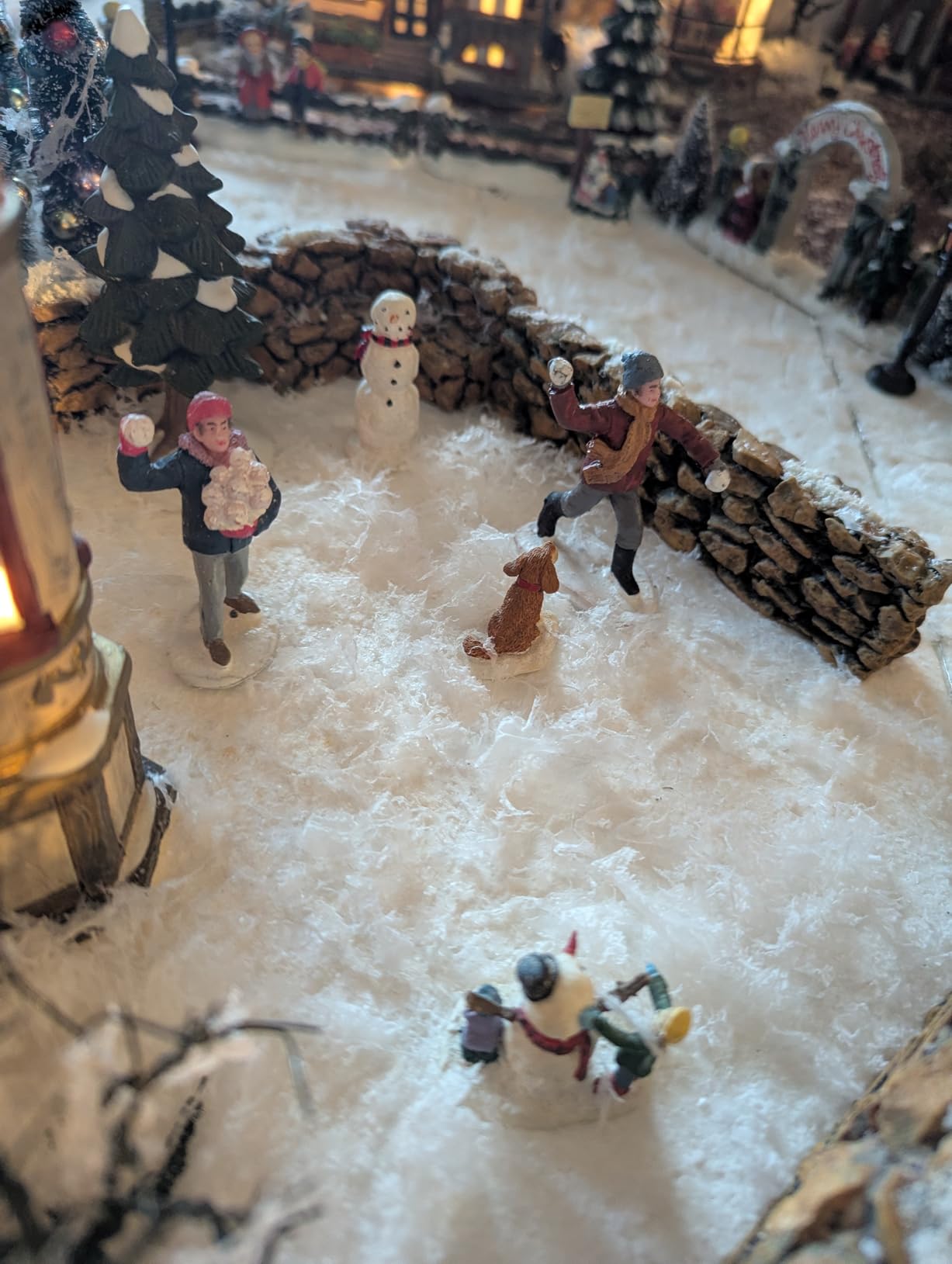 Lemax Christmas Village Snowball Fight! Set of 4-32133 customer photo 2