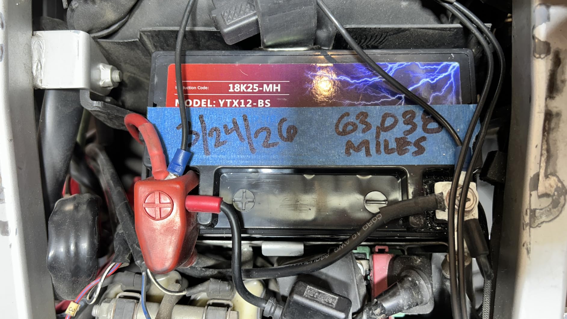 Mighty Max Battery YTX14-BS - 12 Volt 12 AH, 200 CCA, Rechargeable Maintenance Free SLA AGM Motorcycle Battery customer photo 2