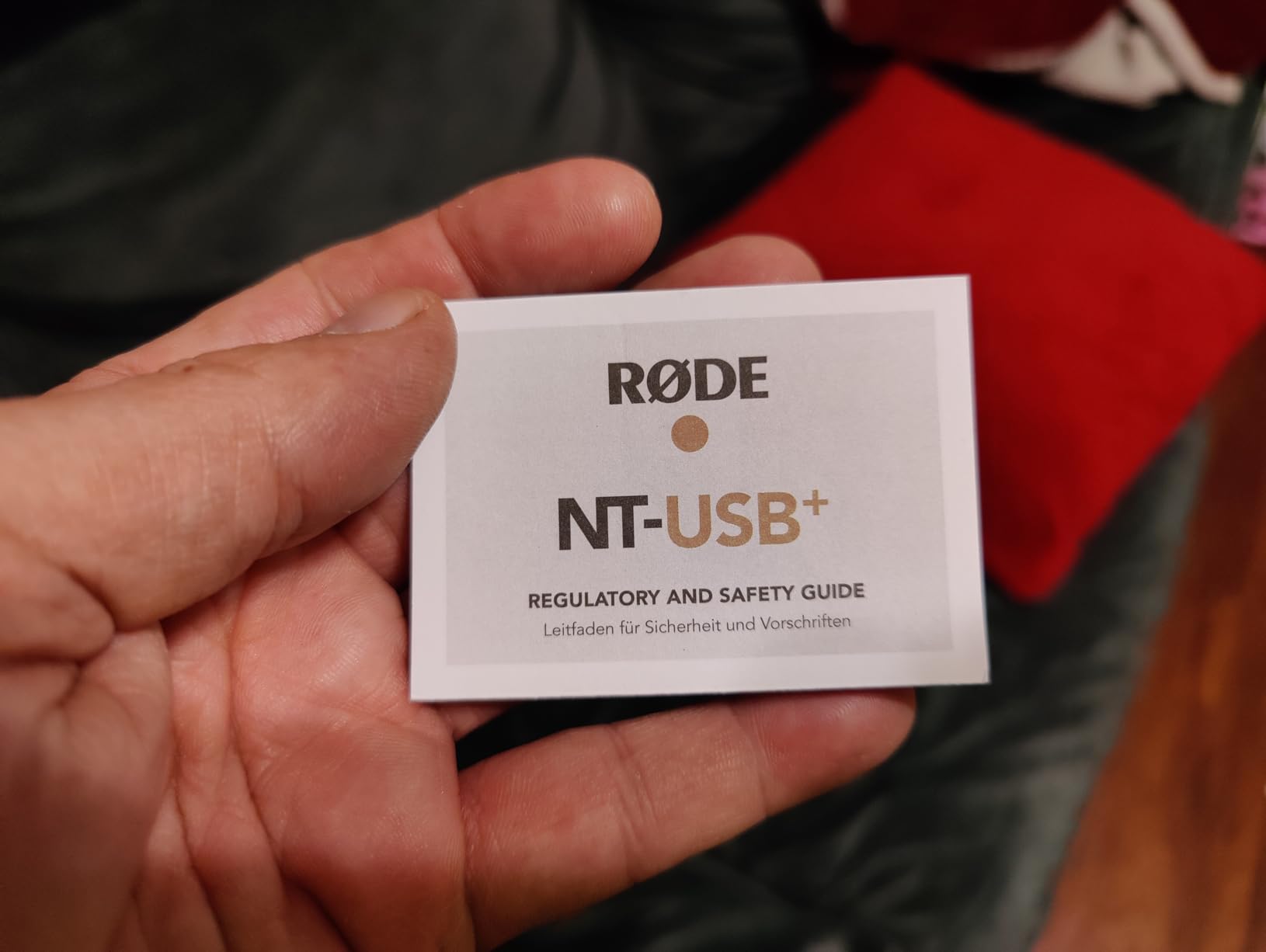RØDE NT-USB+ Professional-Grade USB Condenser Microphone customer photo 1