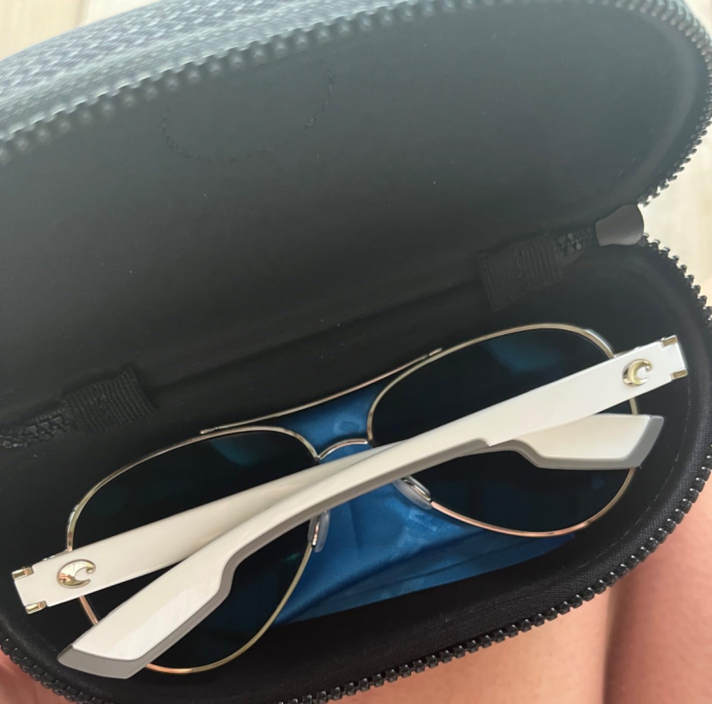 Costa Del Mar Polarized Sunglasses Womens-Loreto Aviator Sunglasses 580P 56 | Polarized Fishing Glasses with UV Protection - Costa Sunglasses for Boating, Beach & Driving - 580P, 56 customer photo 2