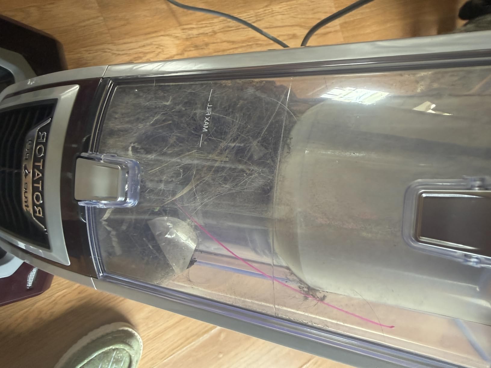 Shark NV752 Rotator Powered Lift-Away TruePet Upright Vacuum with HEPA Filter, Large Dust Cup Capacity, LED Headlights, Upholstery Tool, Pet Power Brush & Crevice Tool, Bordeaux customer photo 1