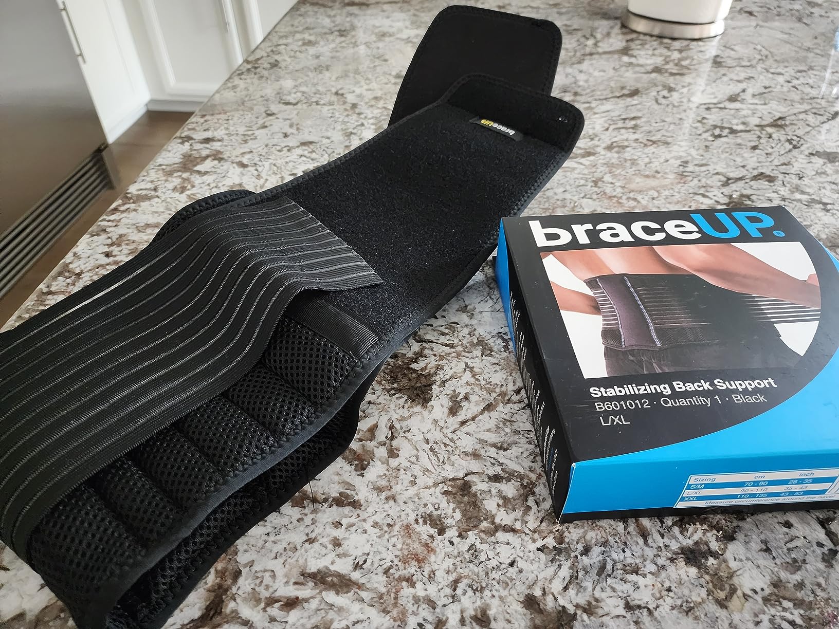 BraceUP Back Brace for Men and Women Lower Back - Breathable Waist Lumbar Support Belt for Sciatica, Herniated Disc, Scoliosis Back Pain Relief, with Dual Adjustable Straps customer photo 1