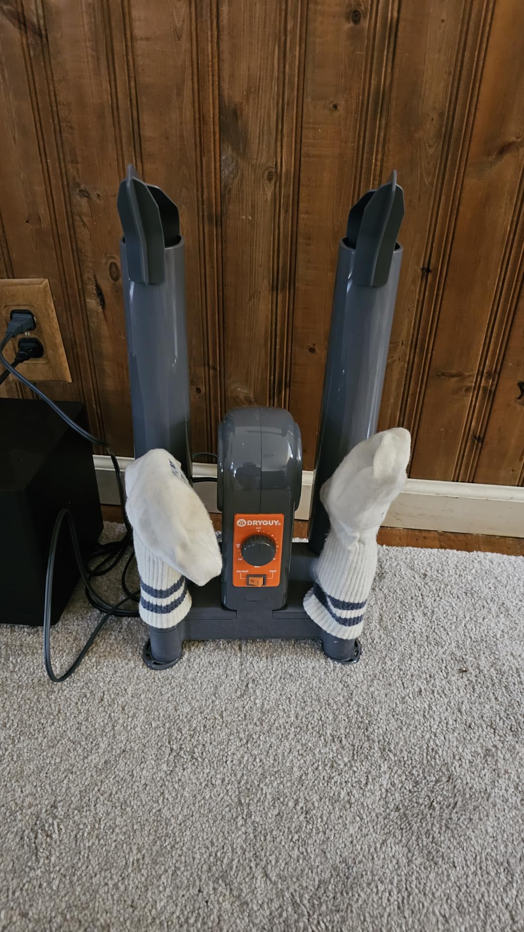 DryGuy Shoe, Boot, Garment & Gear Electric Dryer, Quick Drying for Ski, Work, Sports Equipment - Energy Efficient, Odor Eliminating Design, Home or Garage Use, 4 Port, Heat + Fan customer photo 1