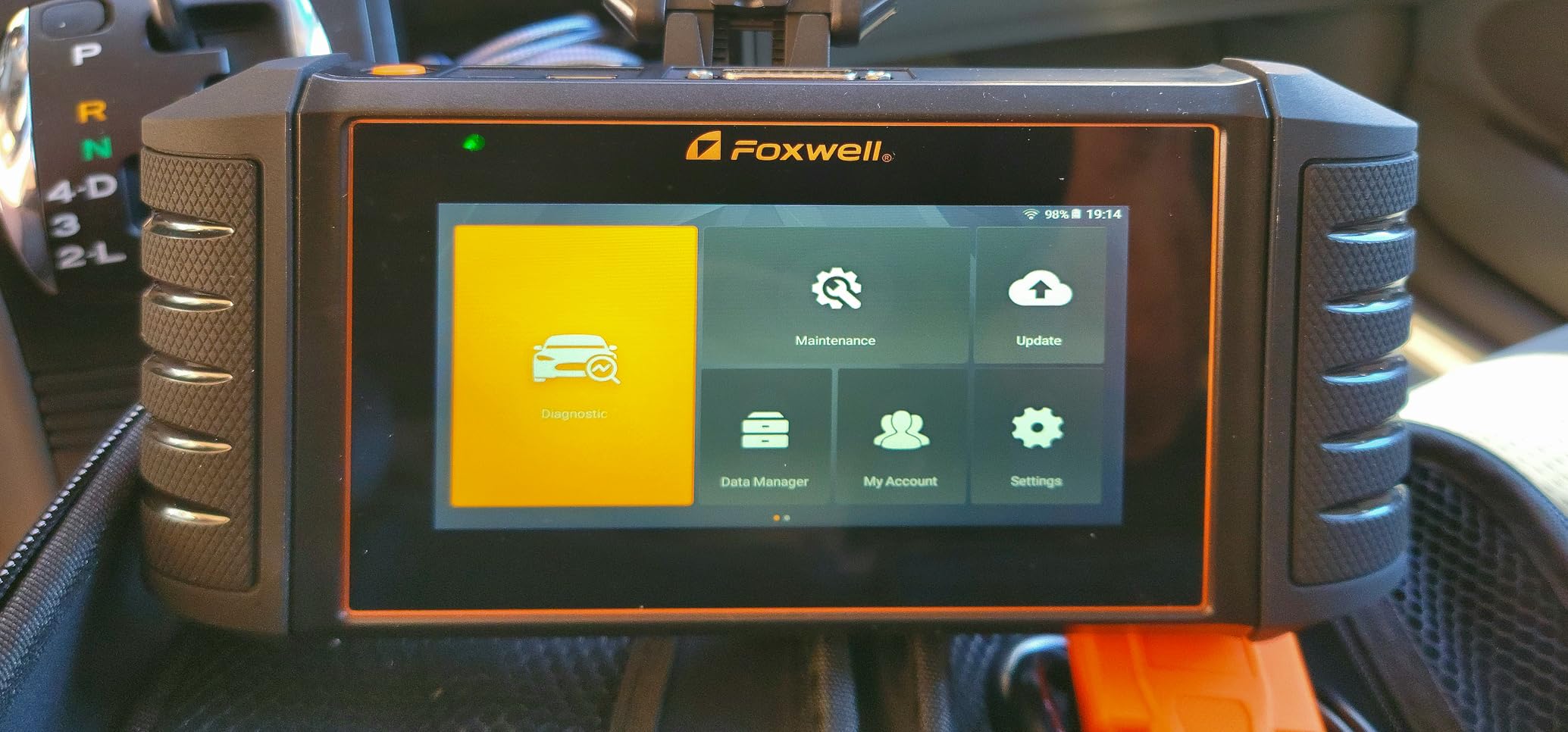 2026 FOXWELL NT716 Bidirectional OBD2 Scanner, 4-System Diagnostic Tool for ABS, SRS, Transmission & Engine, 9 Reset, ABS Bleeding, AutoVIN, Live Data, Upgraded from NT6X4, Lifetime Free Updates,Black customer photo 2