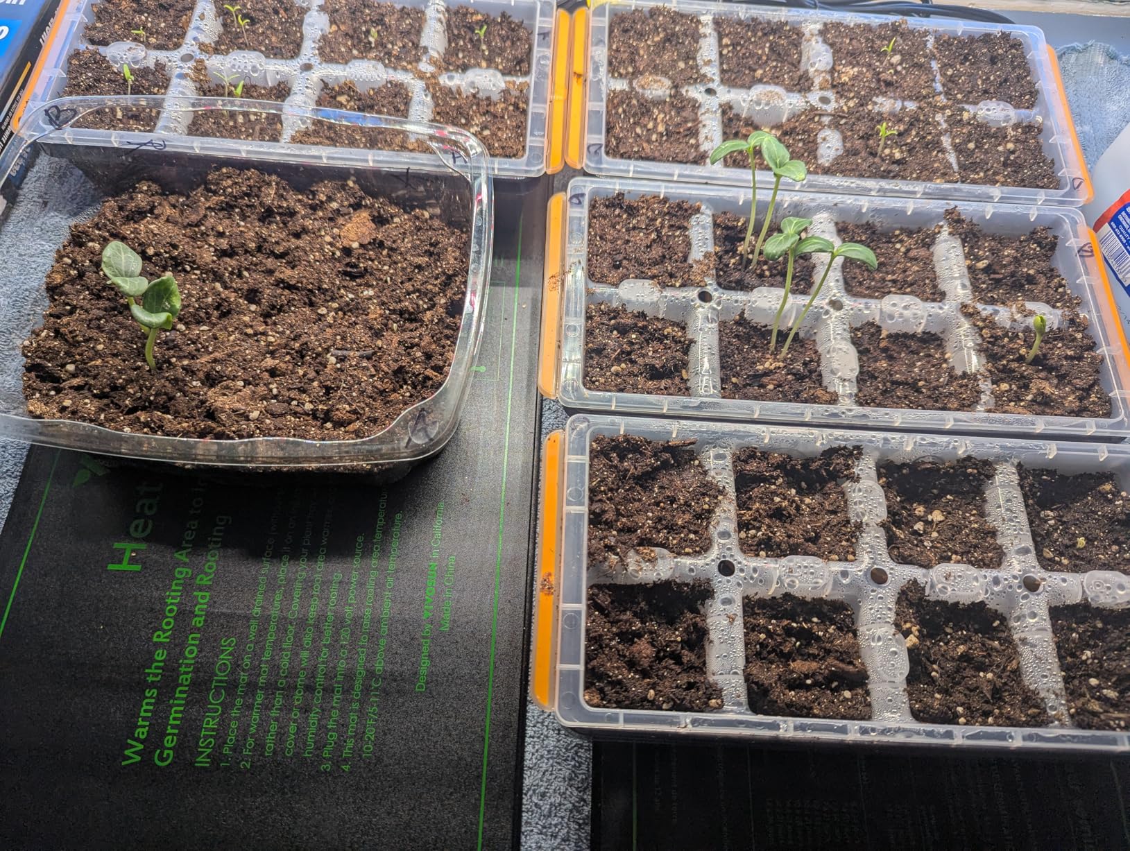 VIVOSUN 2 Pack Durable Waterproof Seedling Heat Mat 10