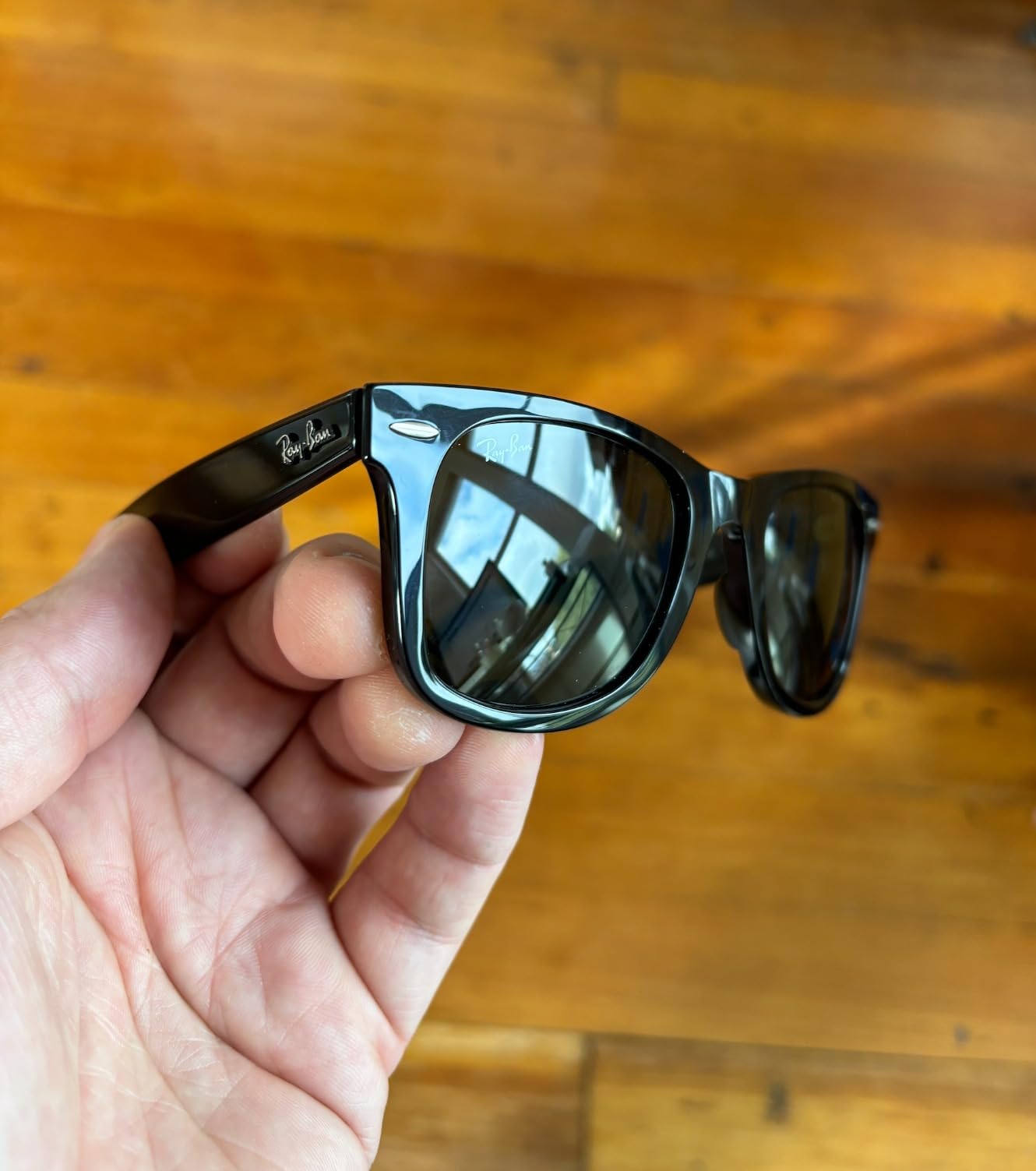 Ray-Ban RB2140 Original Wayfarer Square Sunglasses customer photo 1