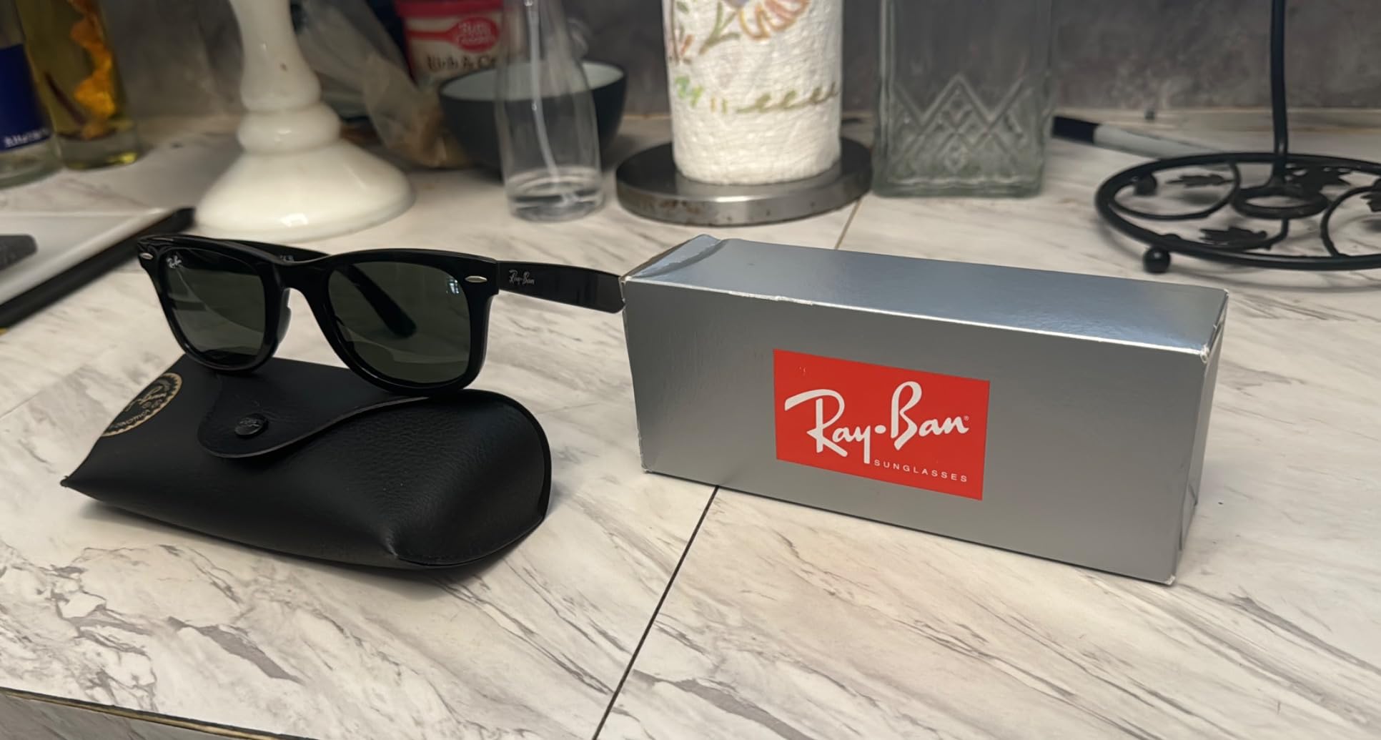 Ray-Ban RB2140 Original Wayfarer Square Sunglasses customer photo 2