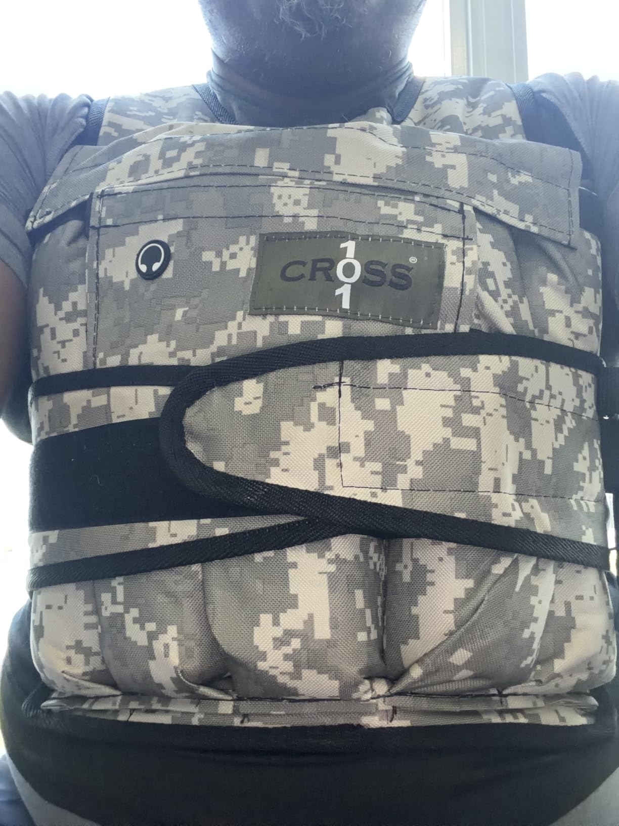 CROSS101 20LBS - 140LBS Adjustable Weighted Vest With Shoulder Pads Option for Men and Women customer photo 2