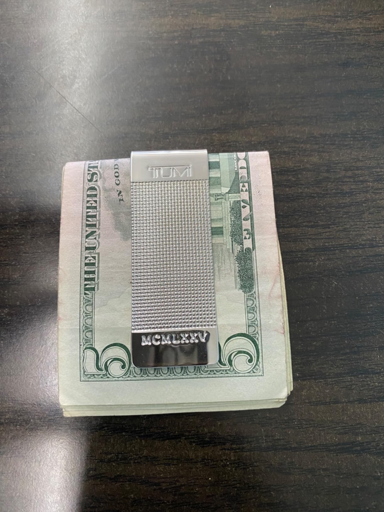 Nassau Ballistic Etched Money Clip - Men's and Women's Metal Wallet customer photo 1